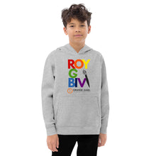 ROY G BIV Kids fleece hoodie