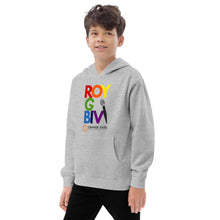 ROY G BIV Kids fleece hoodie