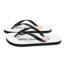 Orange Easel Logo Flip-Flops