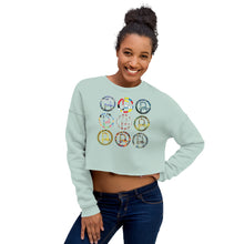 Famous Artists Logo Cropped Sweatshirt (S, M, L)