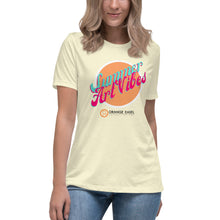 Summer Art Vibe Women's Relaxed T-Shirt