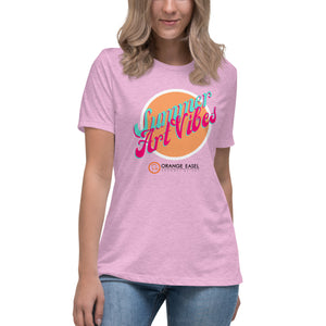 Summer Art Vibe Women's Relaxed T-Shirt