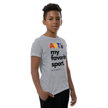 Art Is My Favorite Sport — Youth Tee