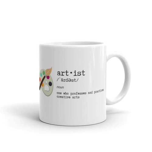 Artist Dictionary Definition - Coffee Mug