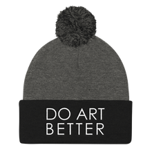 Do Art Better Embroidered Pom Pom Knit Cap