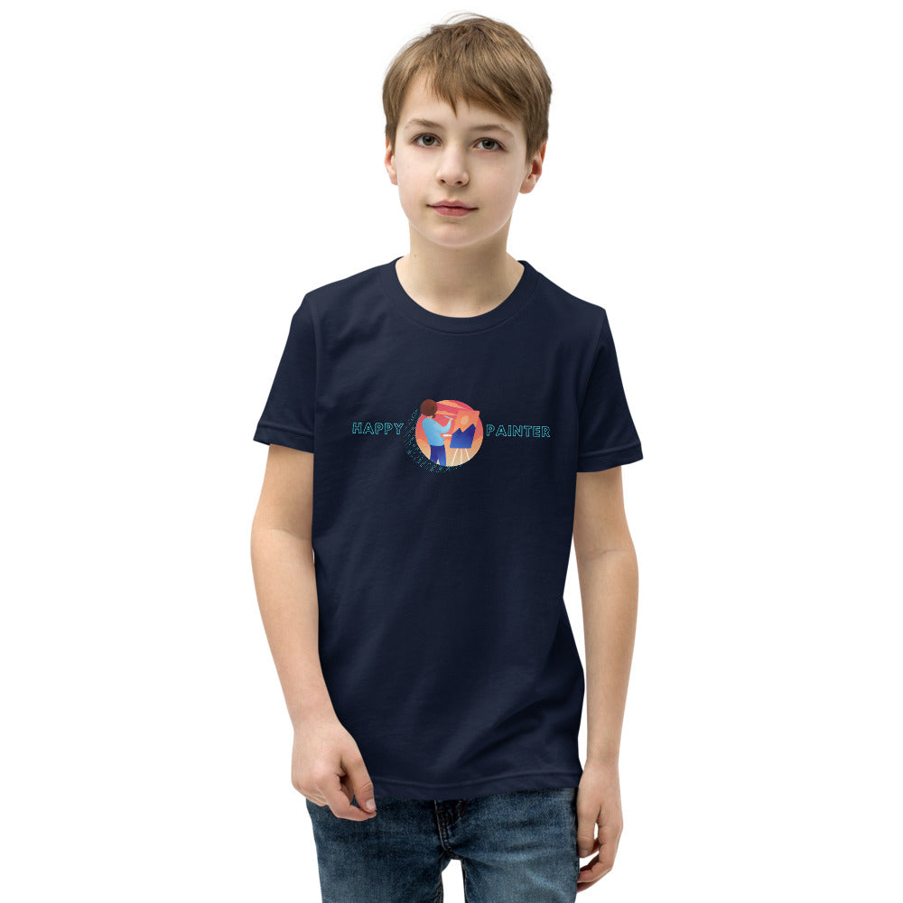 Happy Painter Youth Short Sleeve T-Shirt