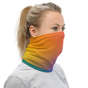Less Talk More Art Face Covering (rainbow)