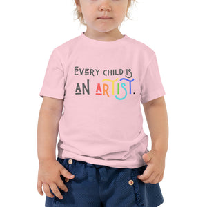 Every Child is an Artist Toddler Short Sleeve Tee