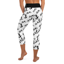 I am an artist Yoga Capri Leggings