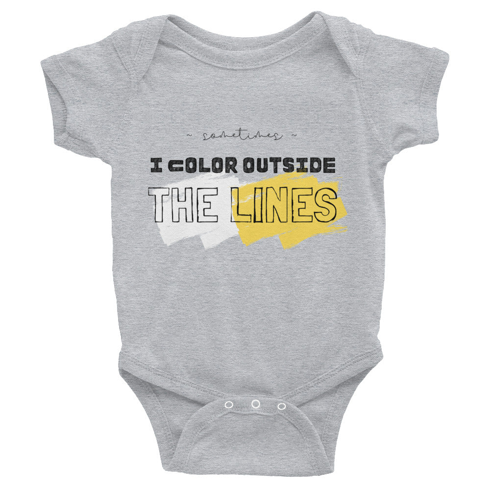 Color Outside the Lines Infant Bodysuit