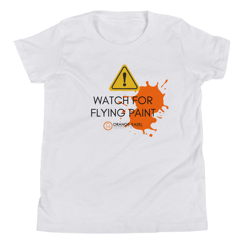 Watch for Flying Paint Orange Splat) Tshirt