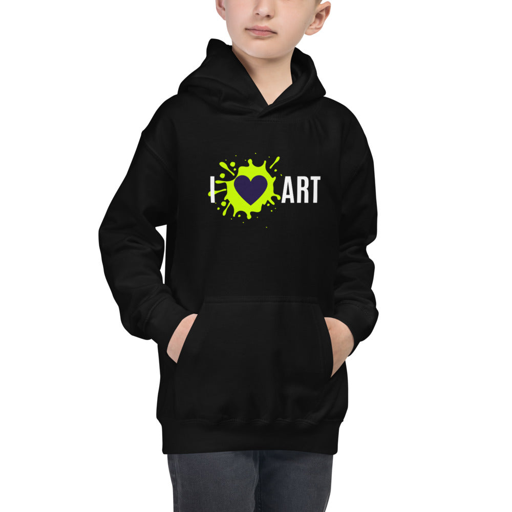 I [heart] Art Kids Hoodie