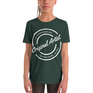 100% Original Artist - Youth Short Sleeve T-Shirt