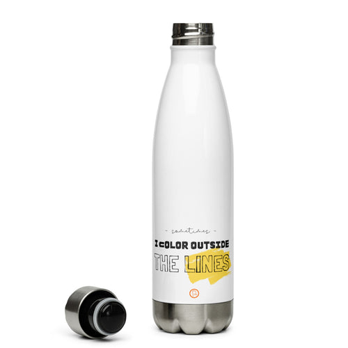 Color Outside the Lines Stainless Steel Water Bottle